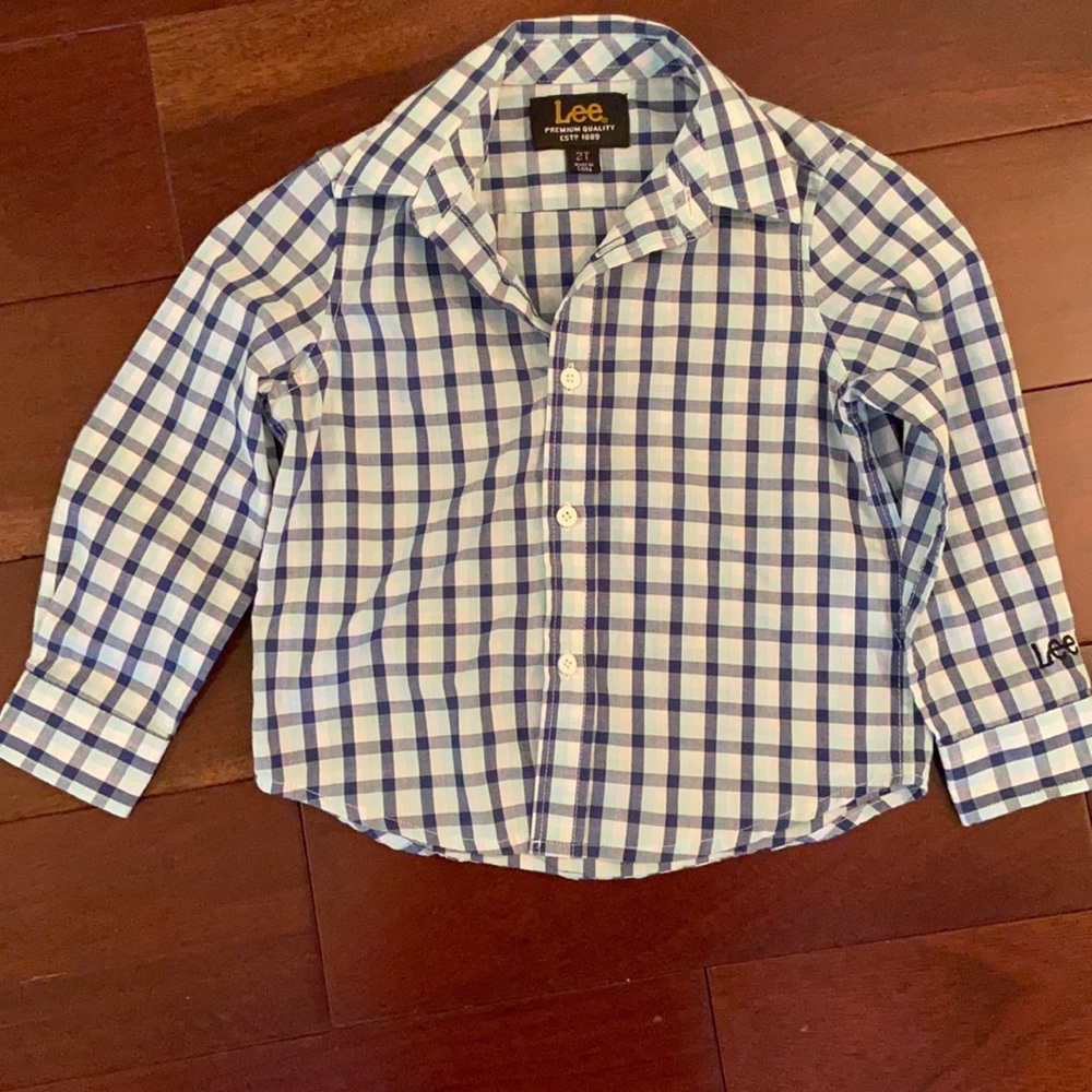 Lee Boys button down - size 2t